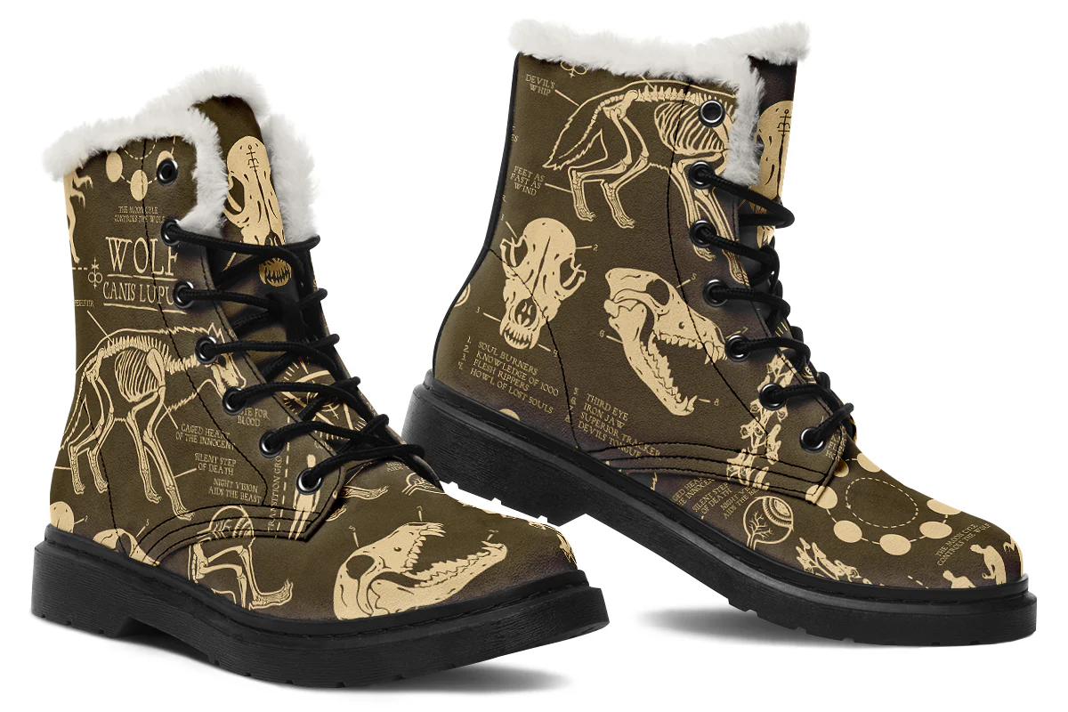 Tan Wolf Study Winter Boots - Image 5