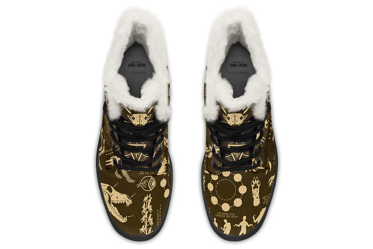 Tan Wolf Study Winter Boots - Image 7