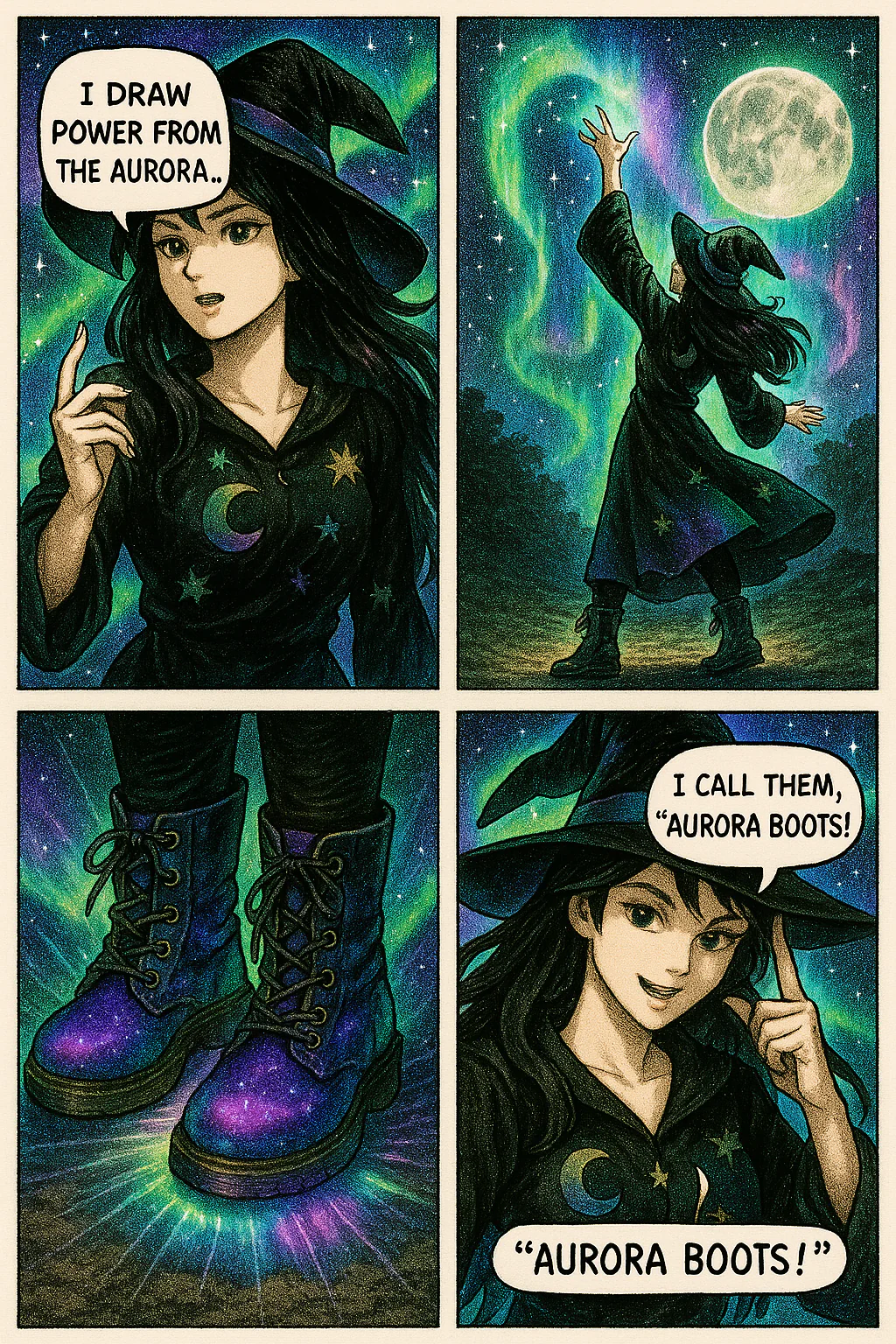 Teal Aurora Boots - Image 3