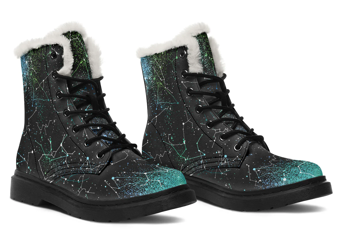 Teal Aurora Winter Boots - Image 8