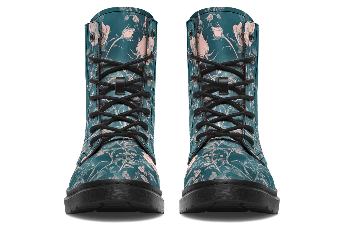 Teal Rose Romance Boots - Image 6