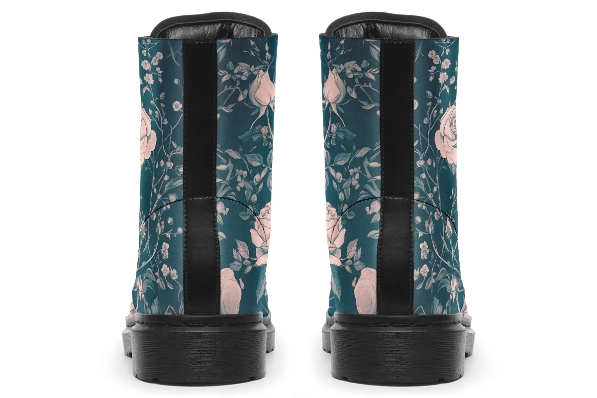 Teal Rose Romance Boots - Image 7