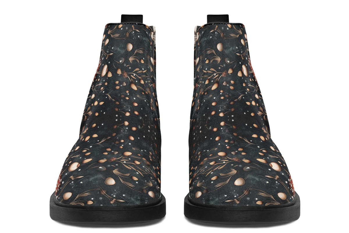 Toadstool Harvest Chelsea Boots - Image 4