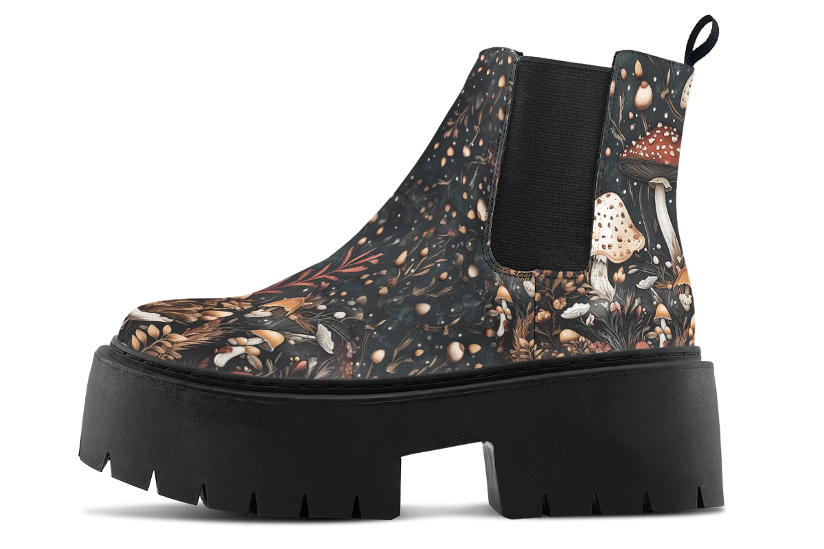 Toadstool Harvest Platform Chelsea Boots