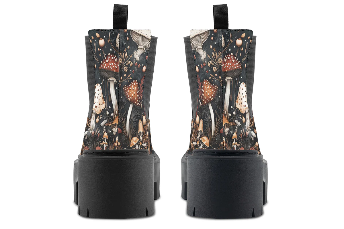 Toadstool Harvest Platform Chelsea Boots - Image 6