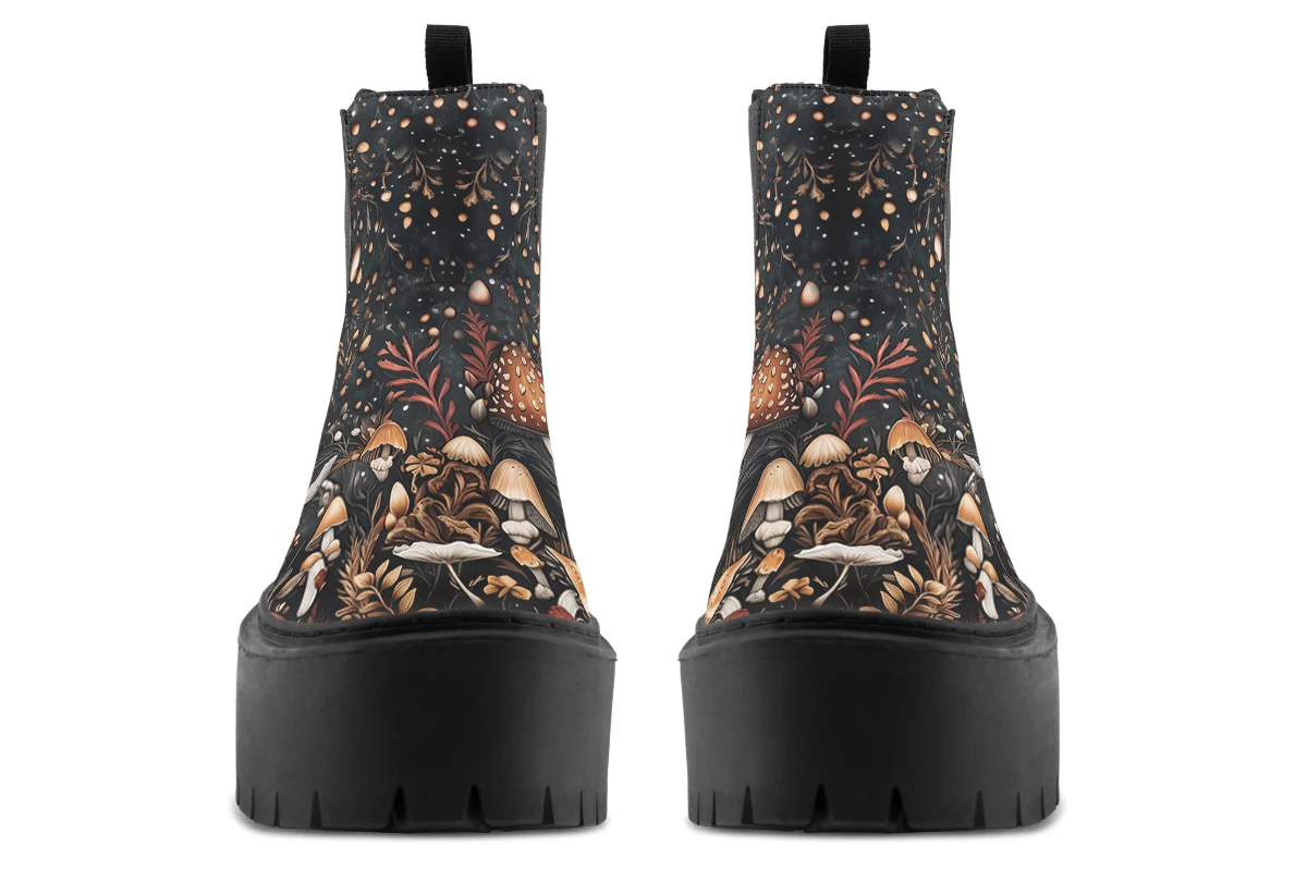 Toadstool Harvest Platform Chelsea Boots - Image 7