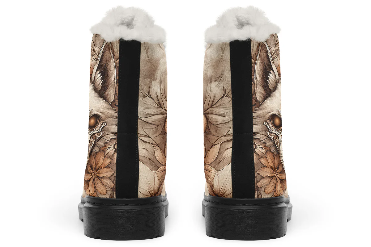 Totemwolf Mandala Winter Boots - Image 4