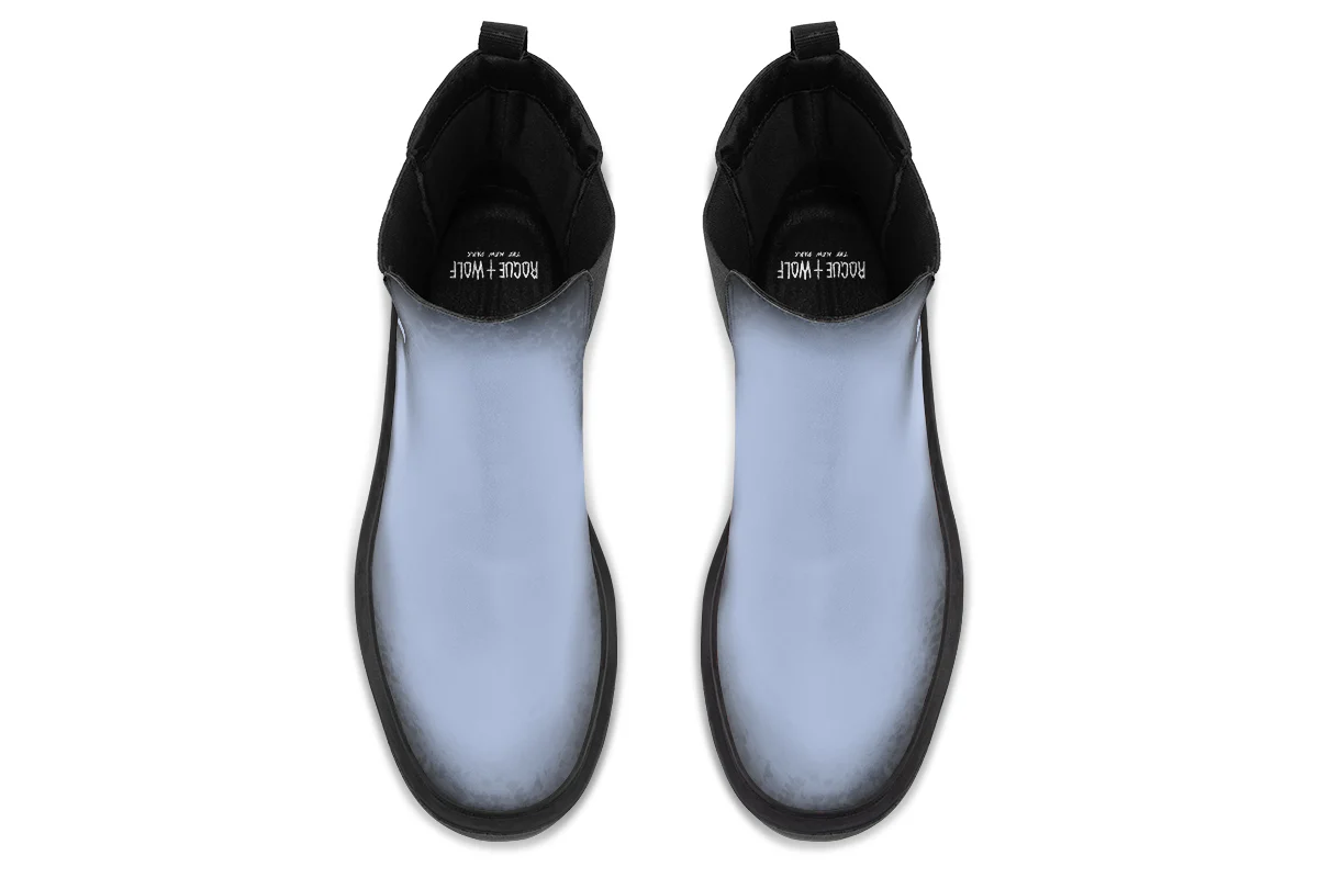 Twilight Blue Platform Chelsea Boots - Image 8