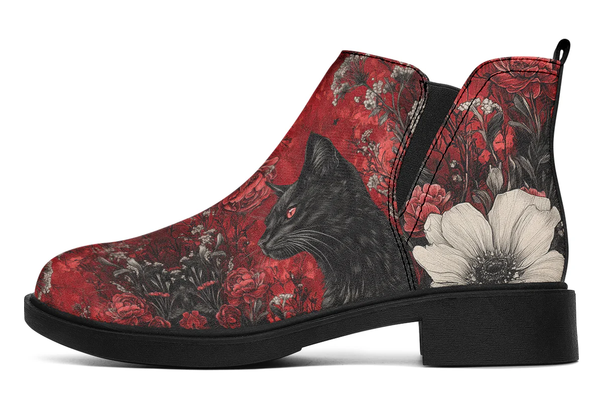 Twilight Cat Chelsea Boots