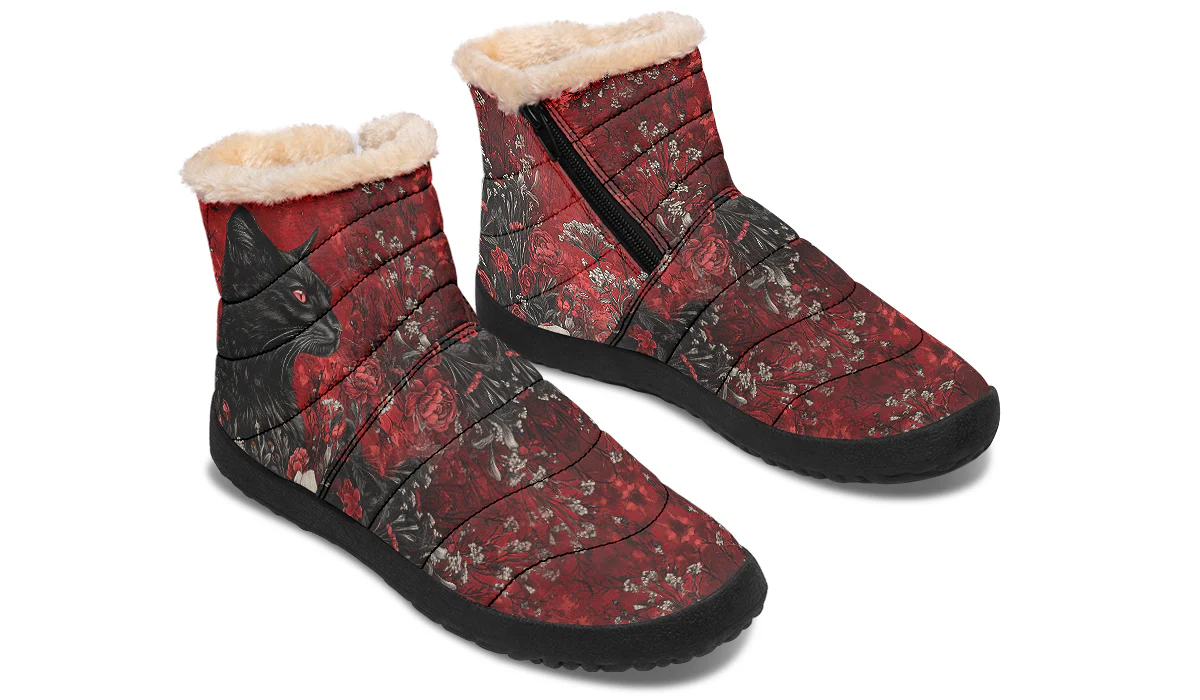 Twilight Cat Comfy Winter Boots - Image 8