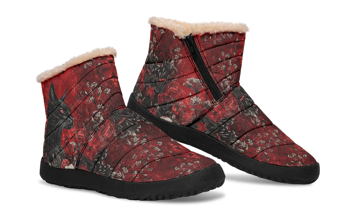 Twilight Cat Comfy Winter Boots - Image 9