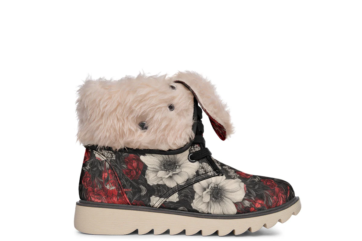 Twilight Cat Fold Over Winter Boots - Image 10
