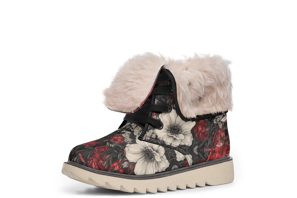Twilight Cat Fold Over Winter Boots - Image 11