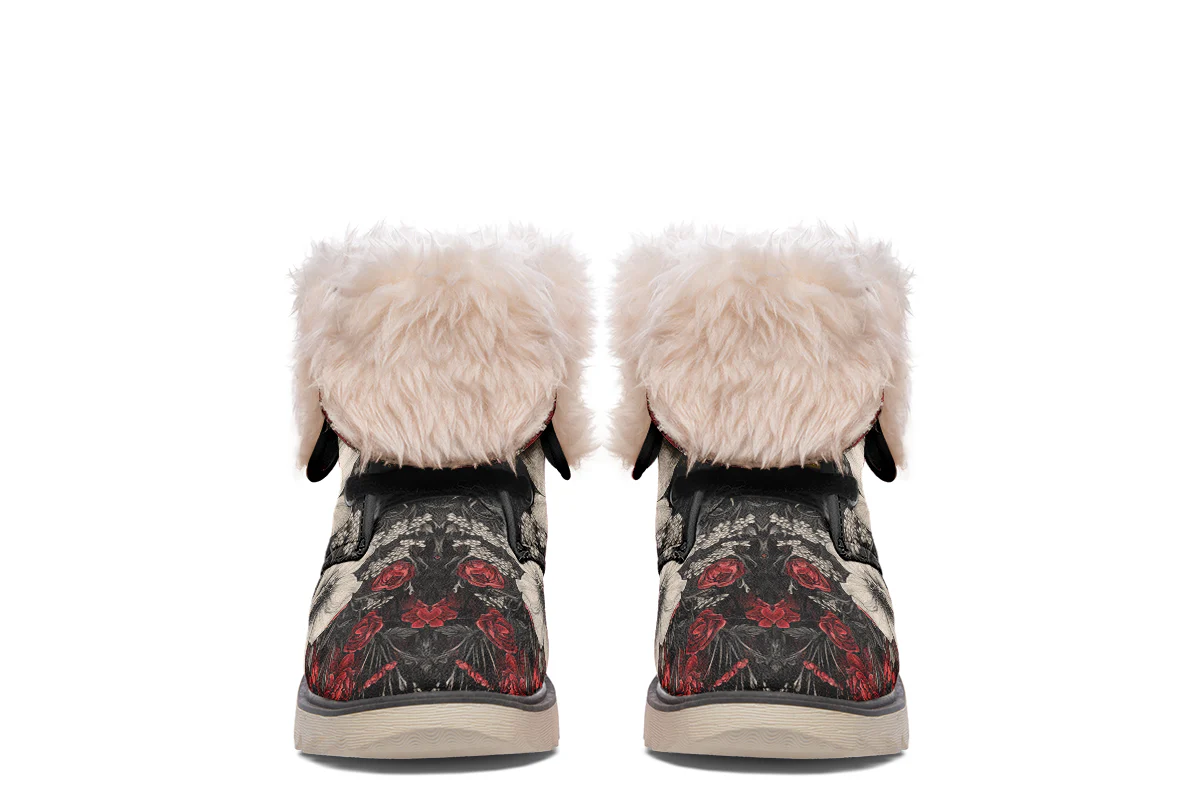 Twilight Cat Fold Over Winter Boots - Image 12