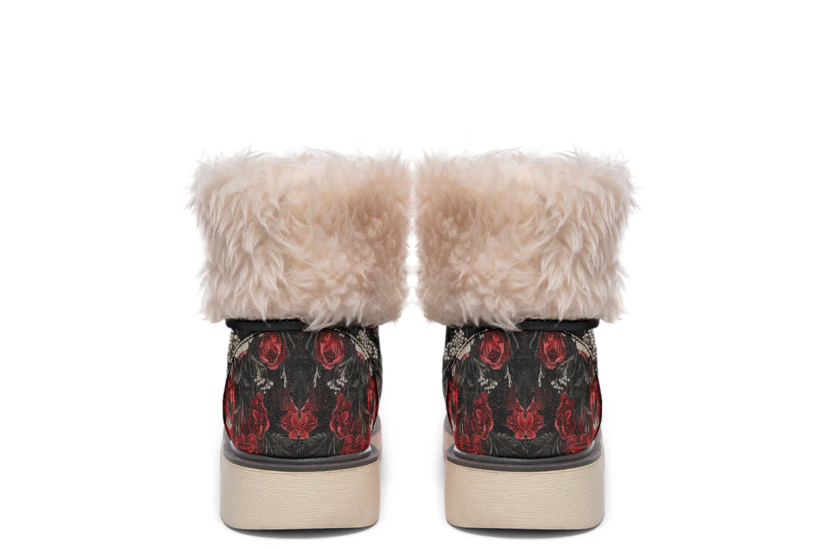 Twilight Cat Fold Over Winter Boots - Image 13