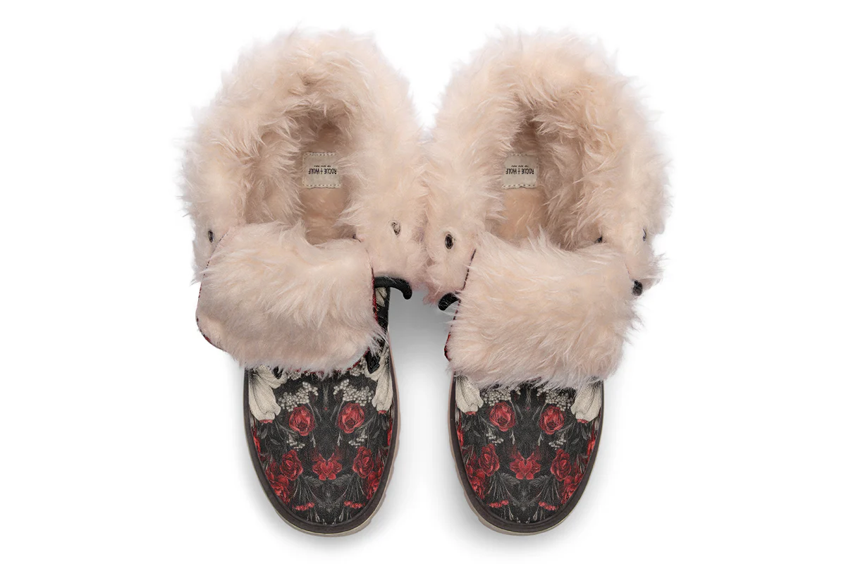 Twilight Cat Fold Over Winter Boots - Image 14