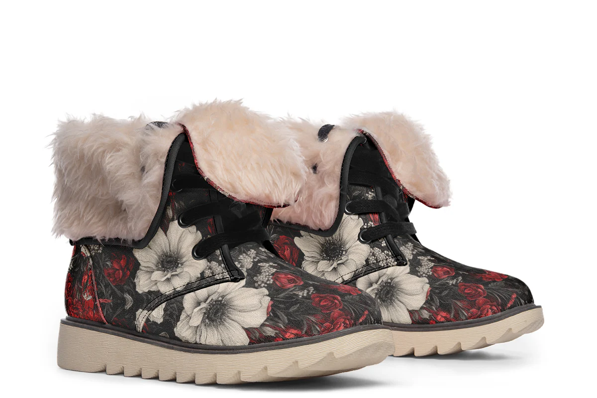 Twilight Cat Fold Over Winter Boots - Image 16