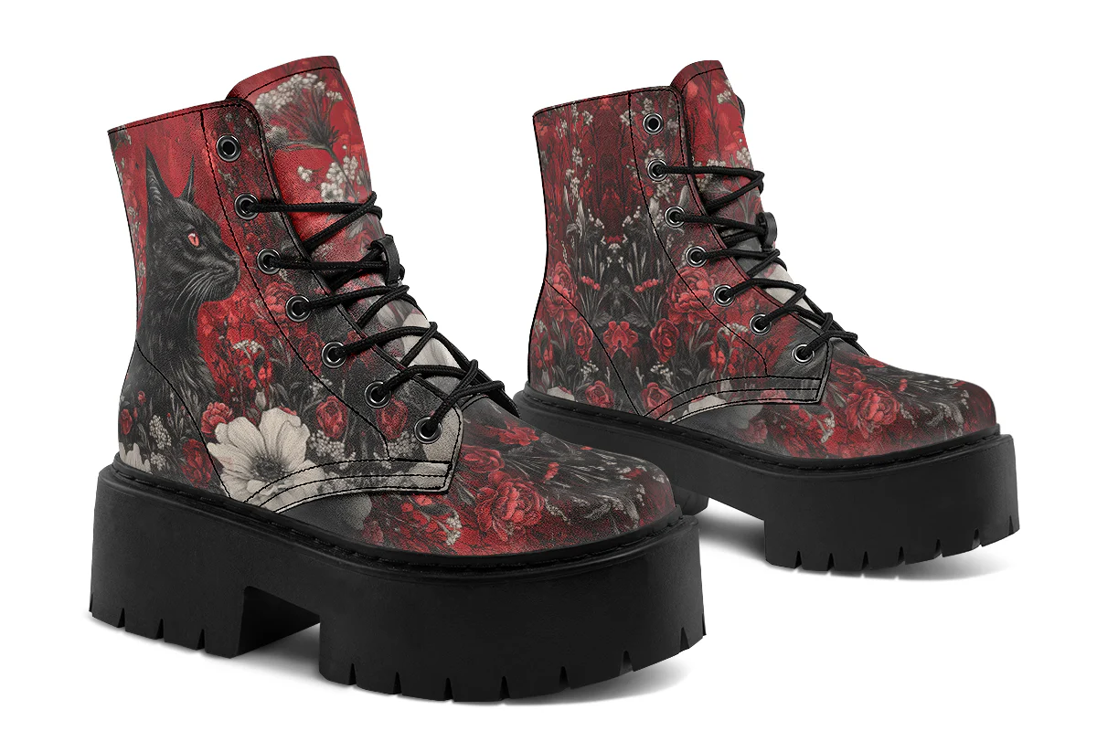 Twilight Cat Platform Boots - Image 4