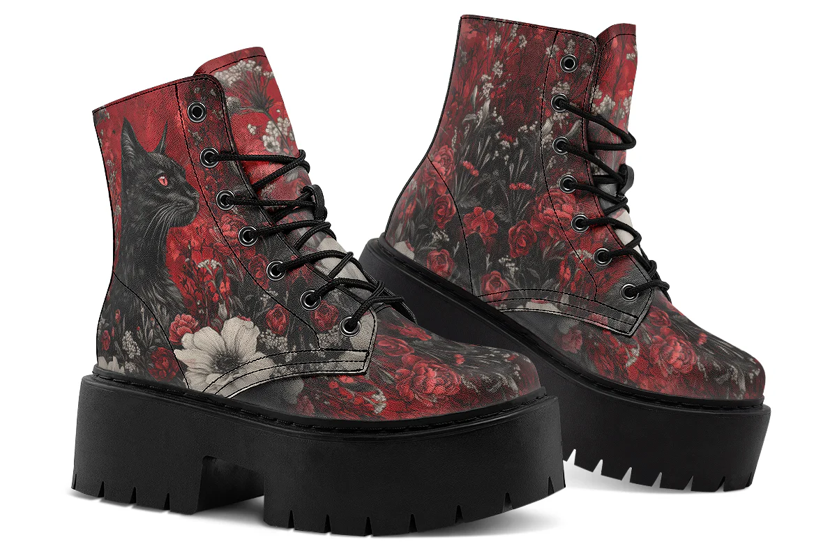 Twilight Cat Platform Boots - Image 5