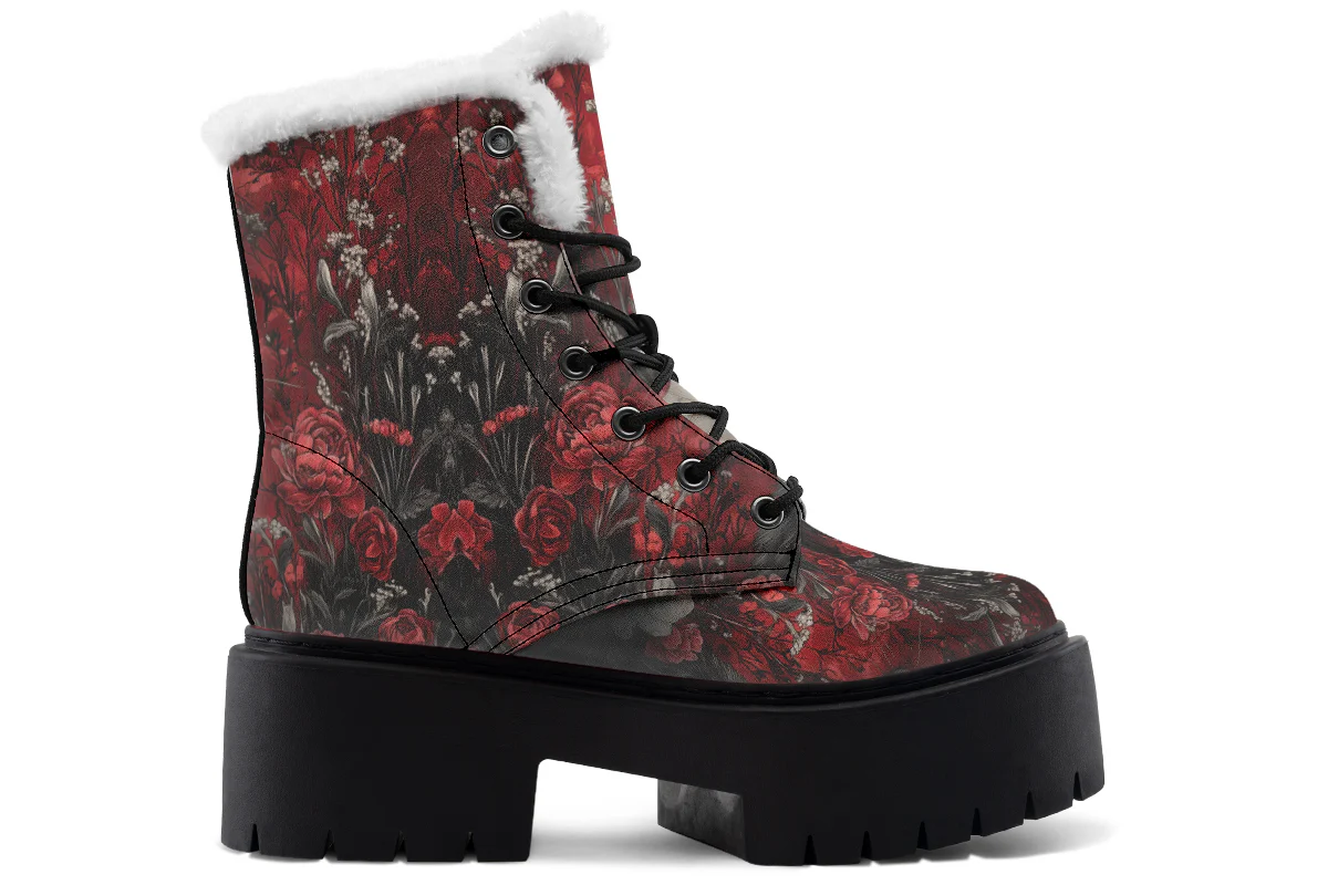 Twilight Cat Platform Winter Boots - Image 3