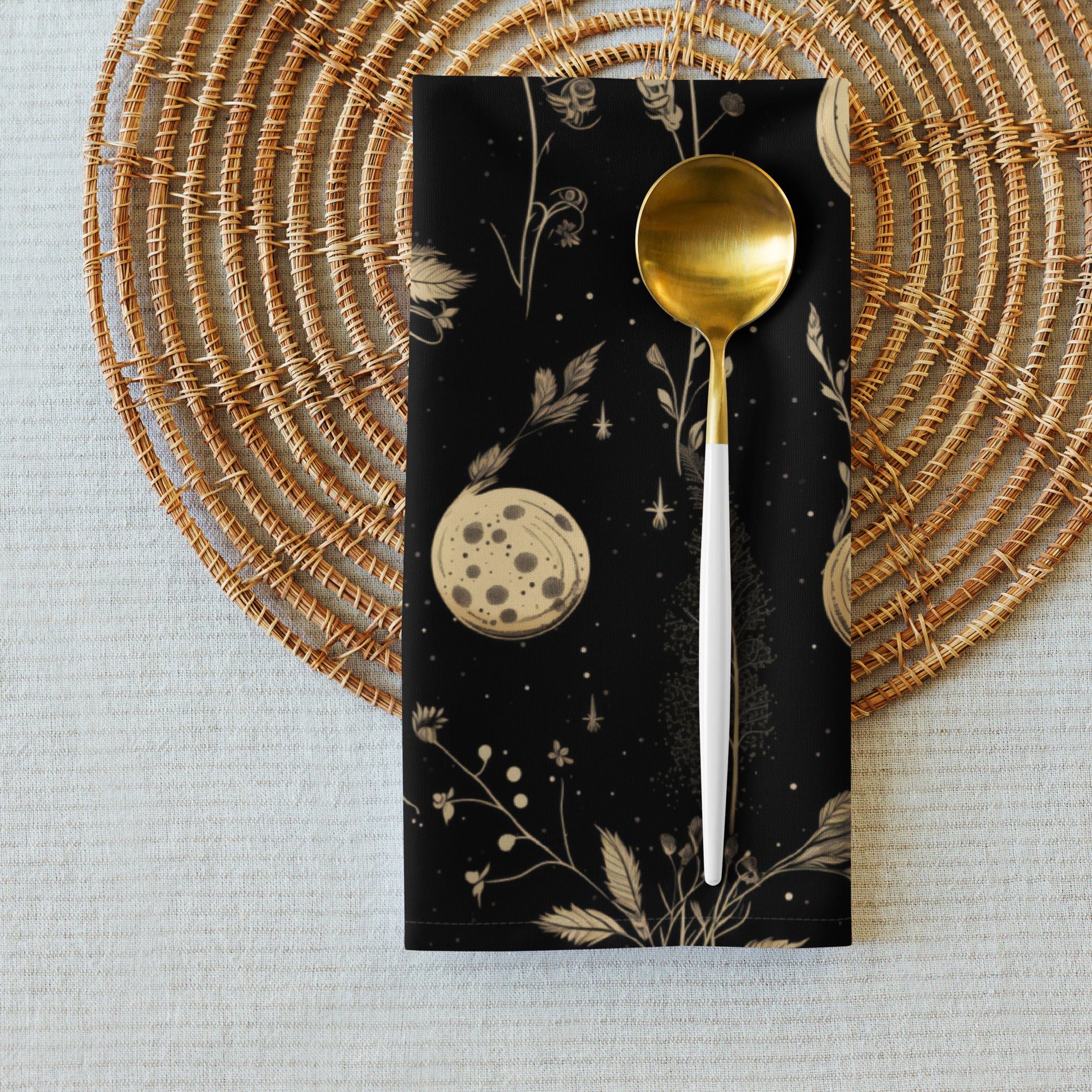 Twilight Garden Cloth Napkin Set - Image 4
