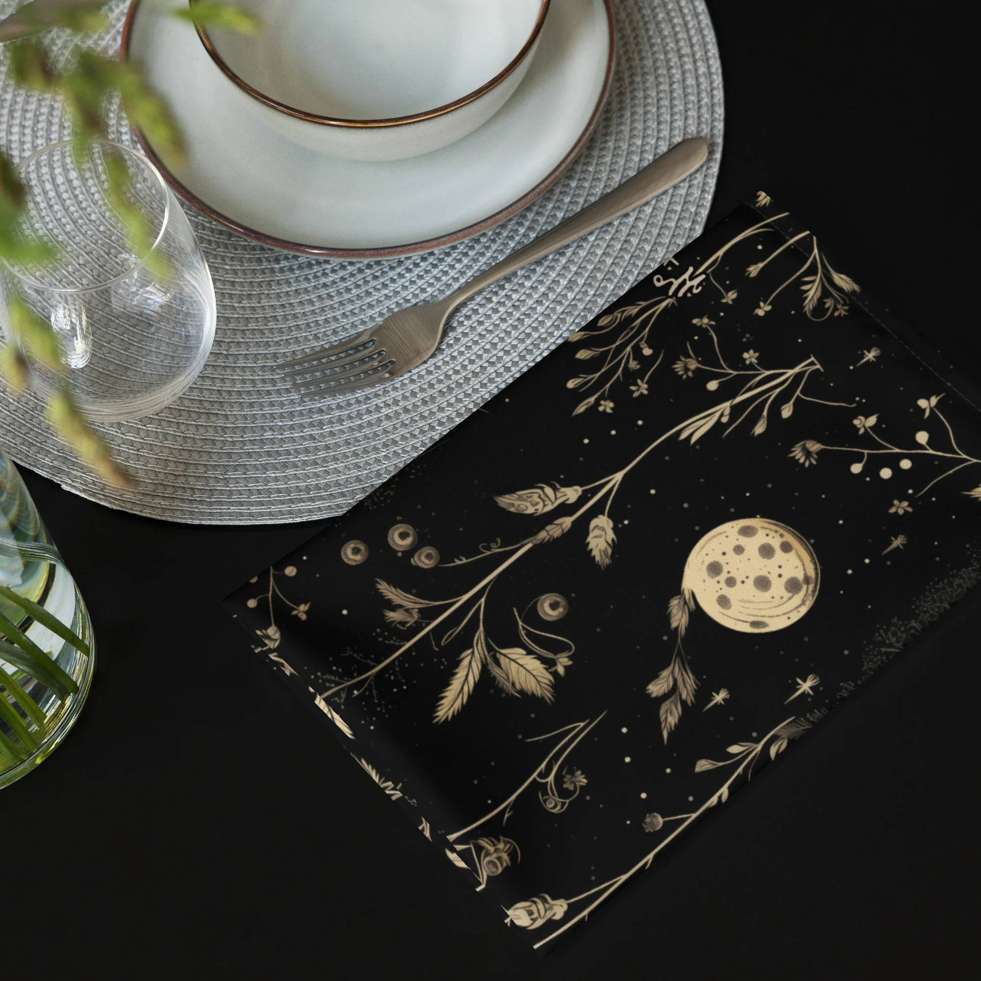 Twilight Garden Cloth Napkin Set - Image 5