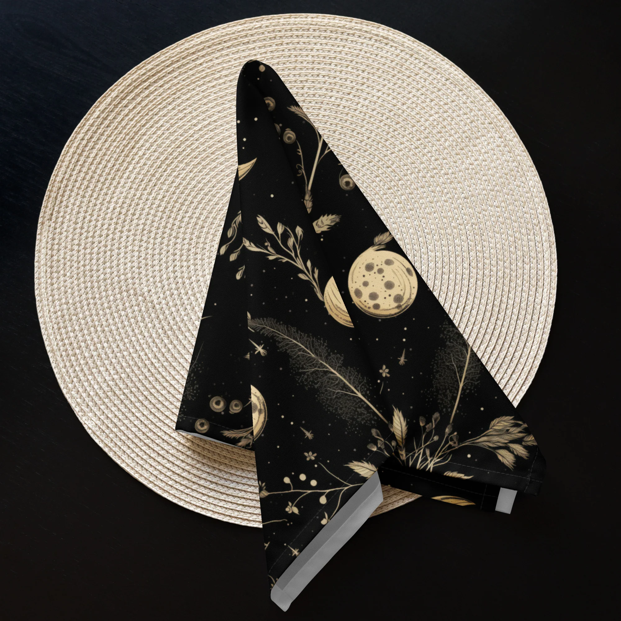 Twilight Garden Cloth Napkin Set - Image 8