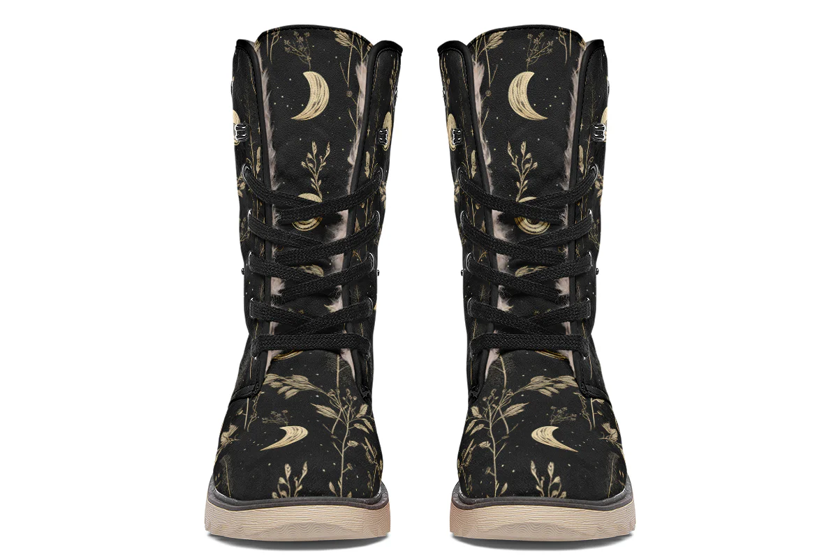 Twilight Garden Fold Over Winter Boots - Image 5