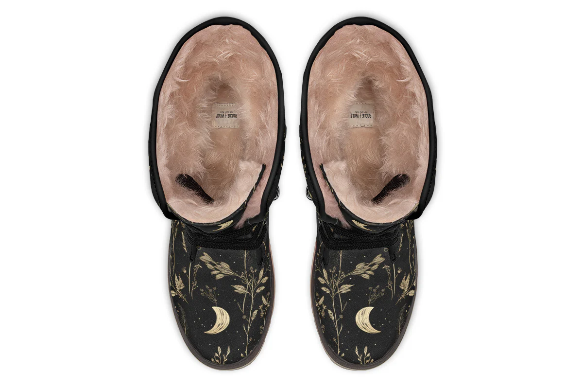 Twilight Garden Fold Over Winter Boots - Image 7