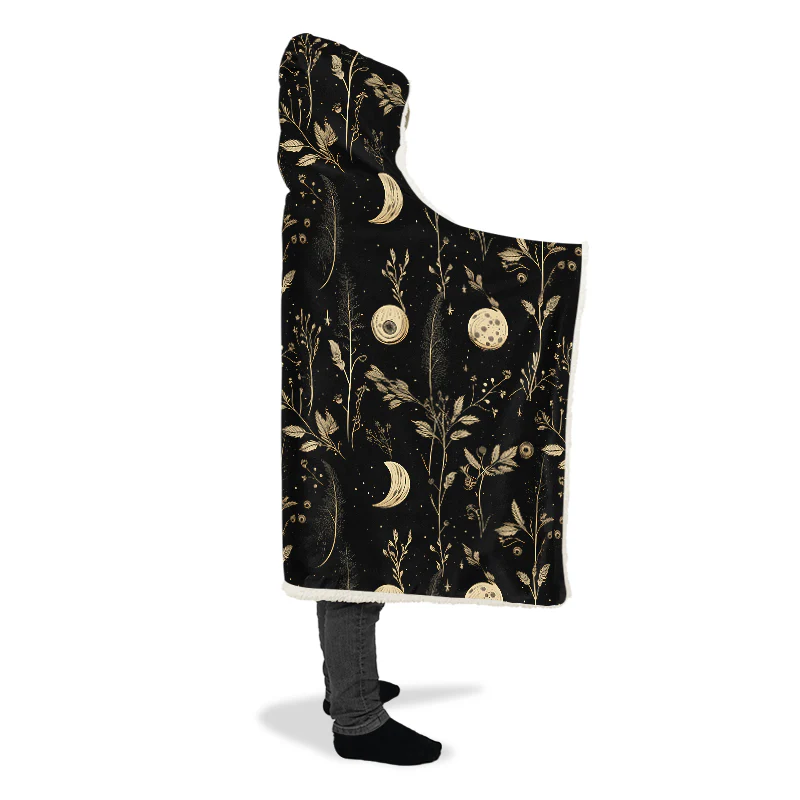 Twilight Garden Hooded Blanket - Image 11