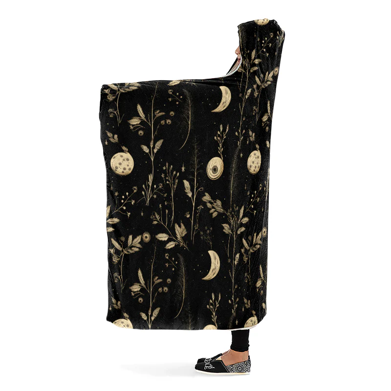 Twilight Garden Hooded Blanket - Image 4