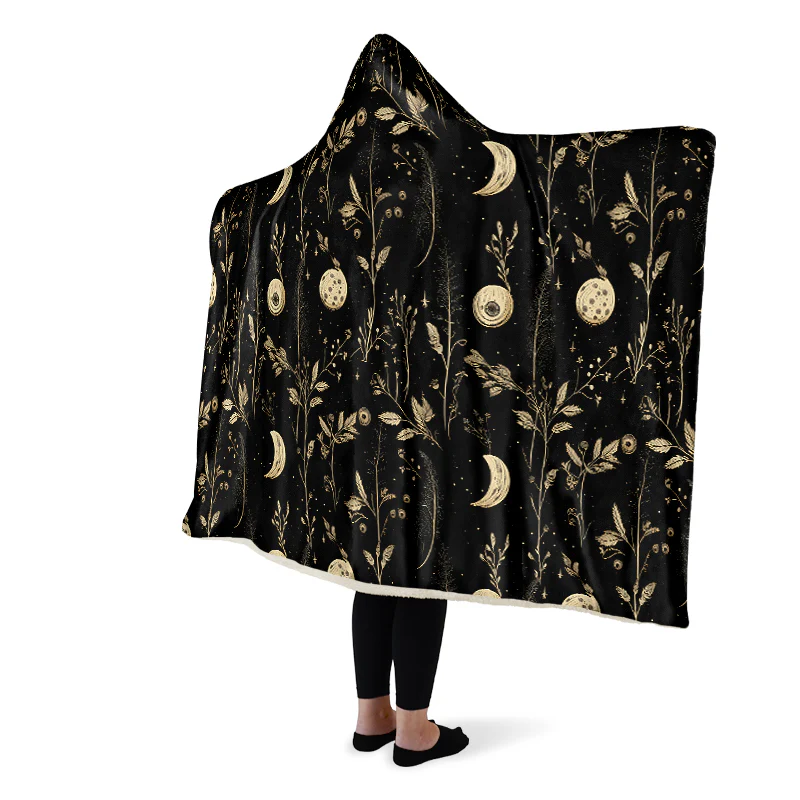 Twilight Garden Hooded Blanket - Image 6