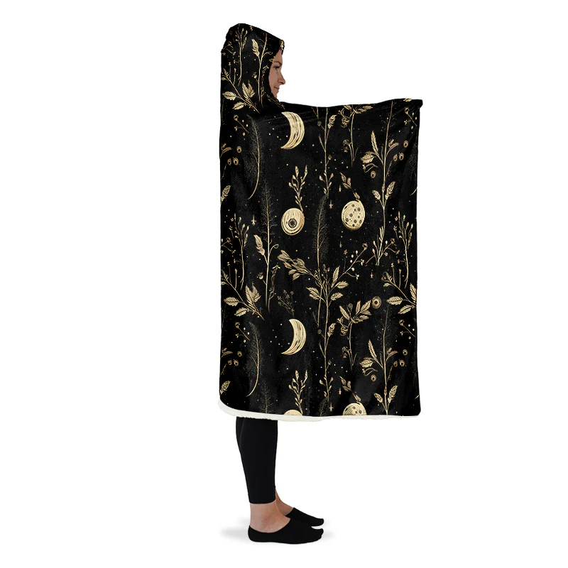 Twilight Garden Hooded Blanket - Image 7