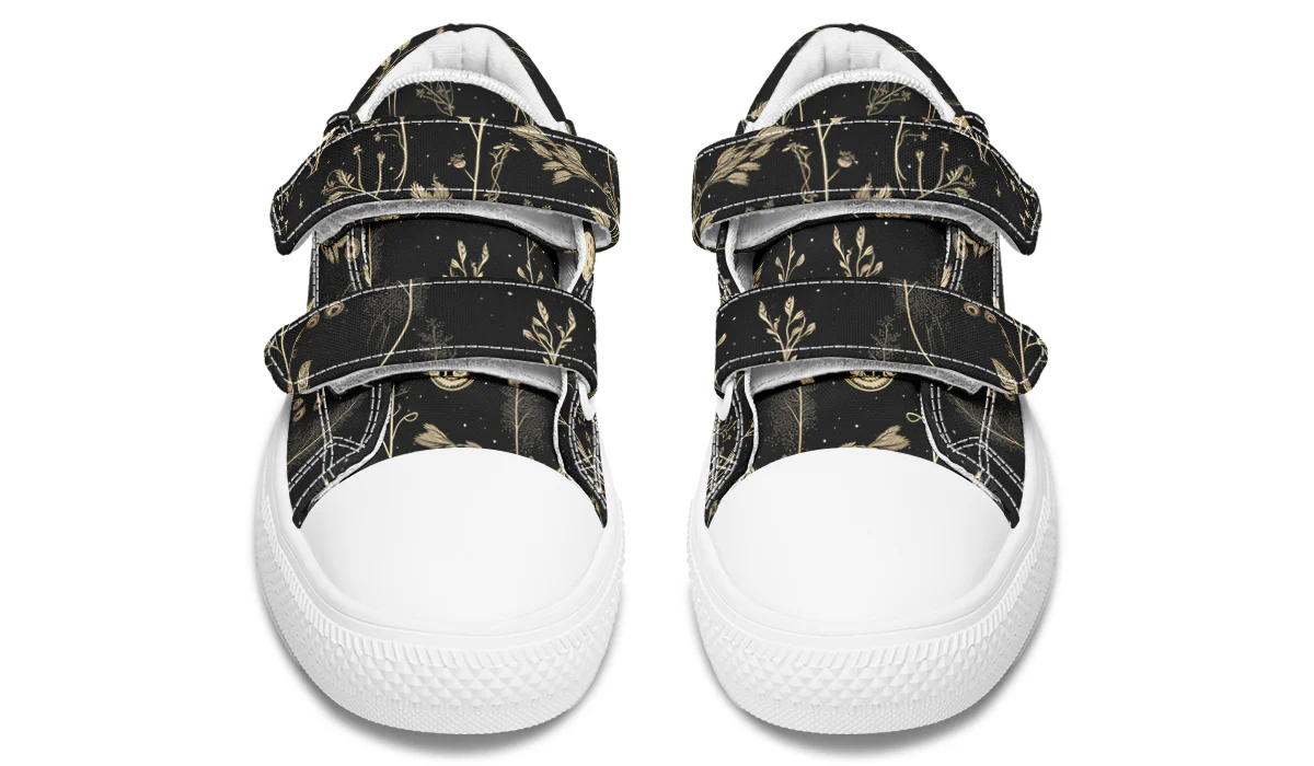 Twilight Garden Kids Low Tops - Image 12