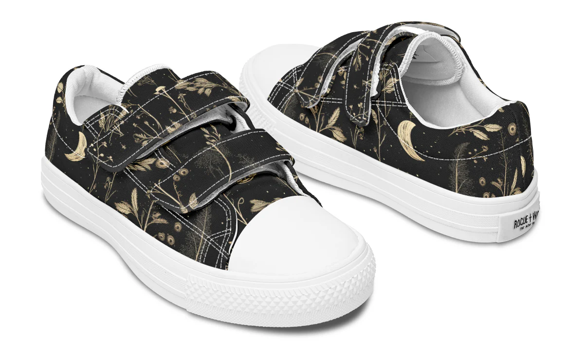 Twilight Garden Kids Low Tops - Image 15