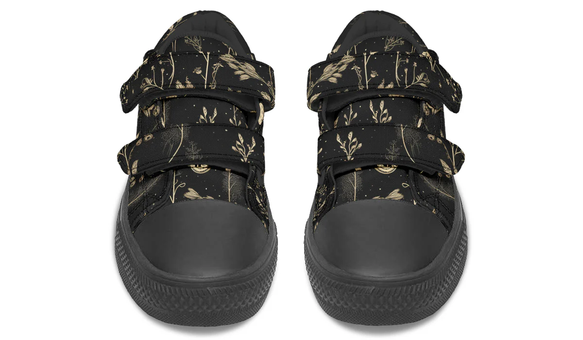 Twilight Garden Kids Low Tops - Image 4