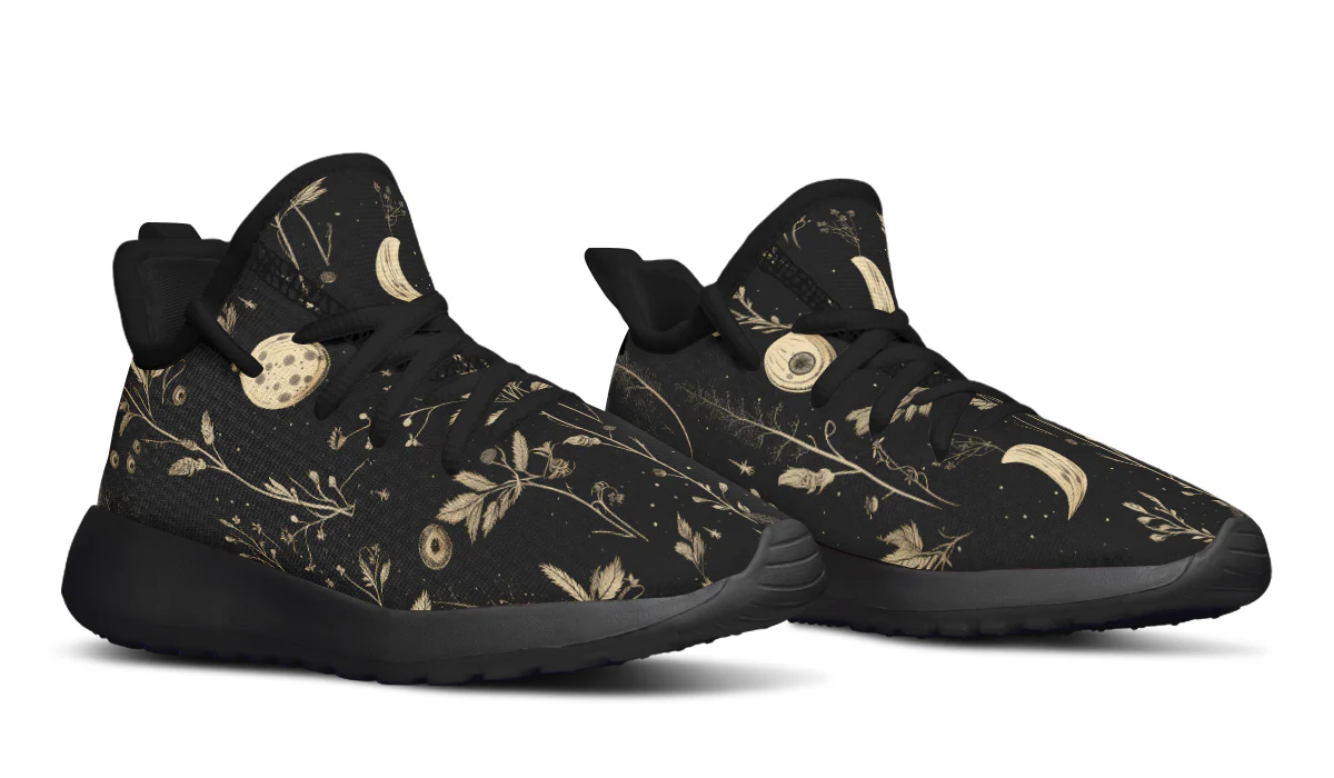 Twilight Garden Kids Sneakers - Image 6