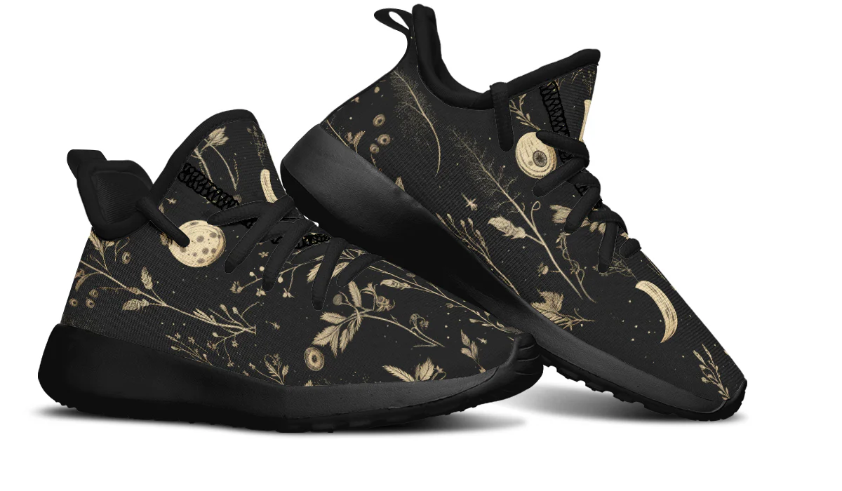 Twilight Garden Kids Sneakers - Image 9