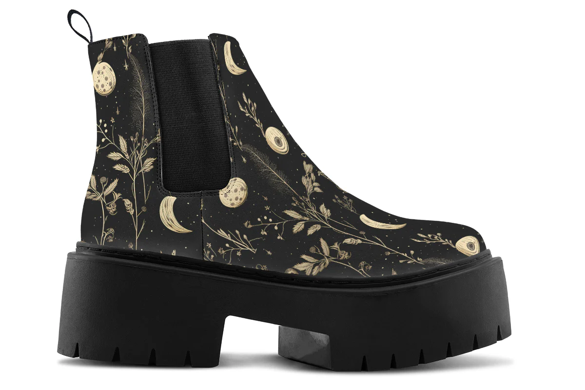 Twilight Garden Platform Chelsea Boots - Image 2