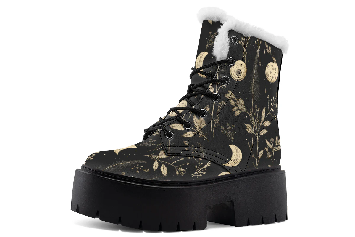 Twilight Garden Platform Winter Boots - Image 2