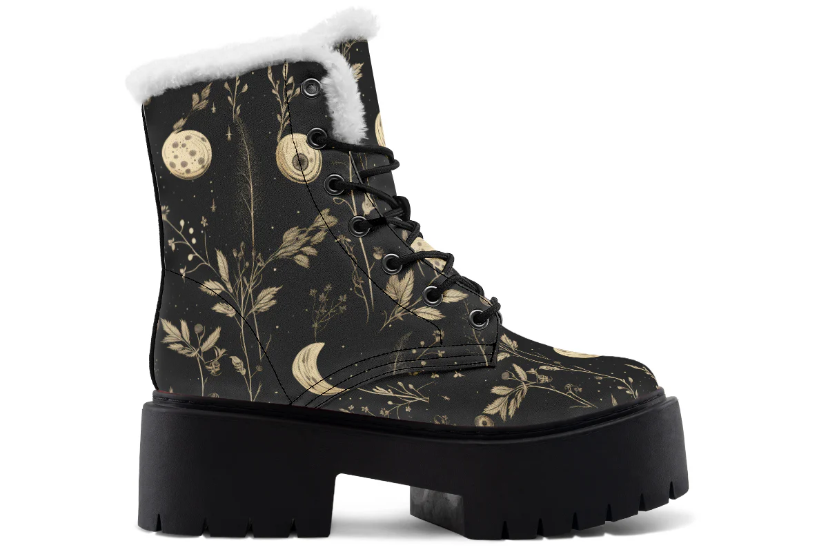 Twilight Garden Platform Winter Boots - Image 3