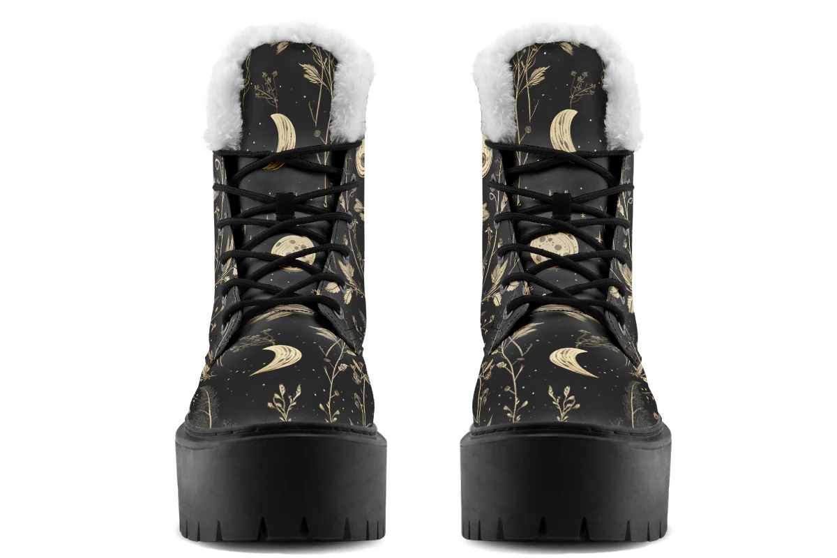 Twilight Garden Platform Winter Boots - Image 7