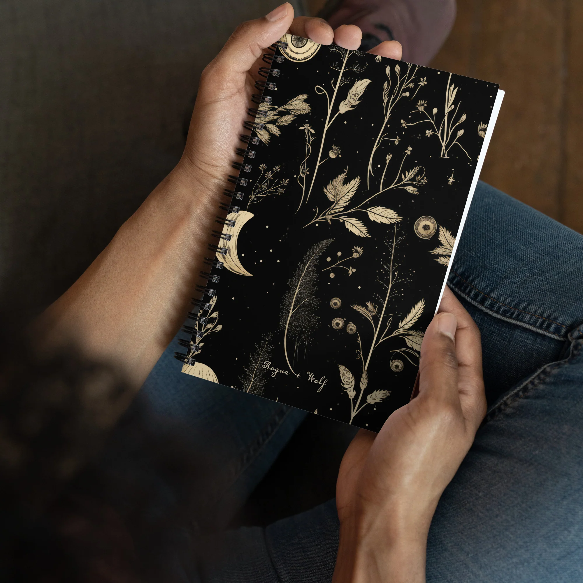 Twilight Garden Spiral Notebook - Image 3