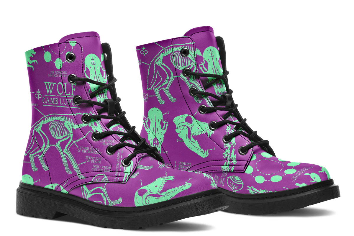 Ultraviolet Wolf Study Boots - Image 2