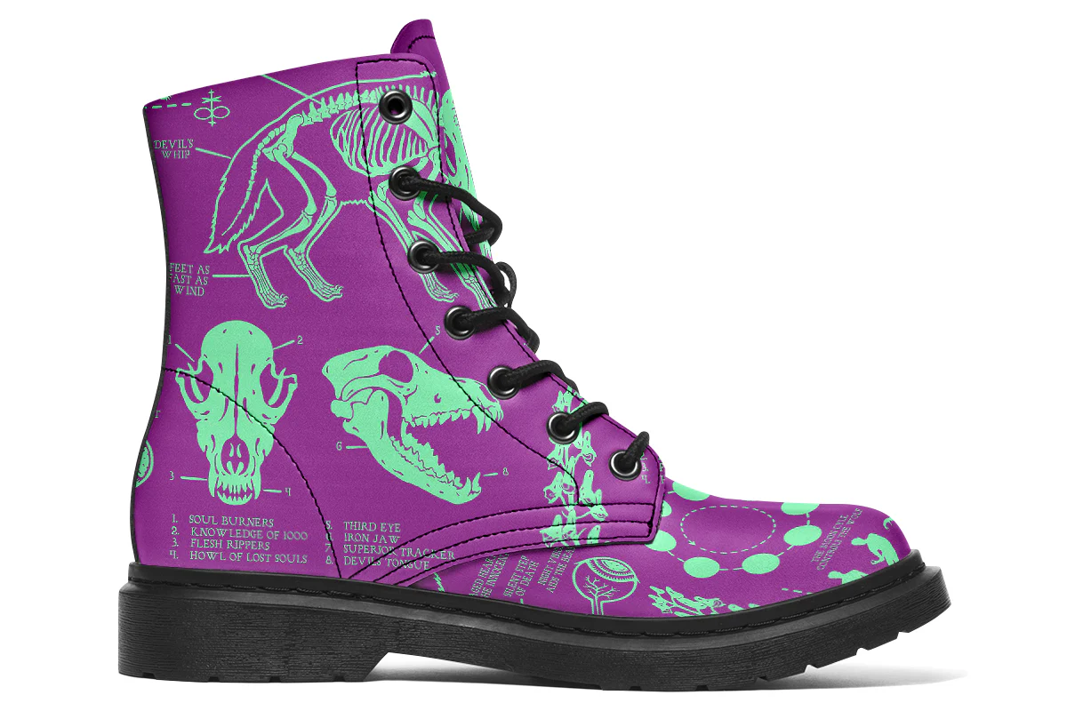 Ultraviolet Wolf Study Boots - Image 3