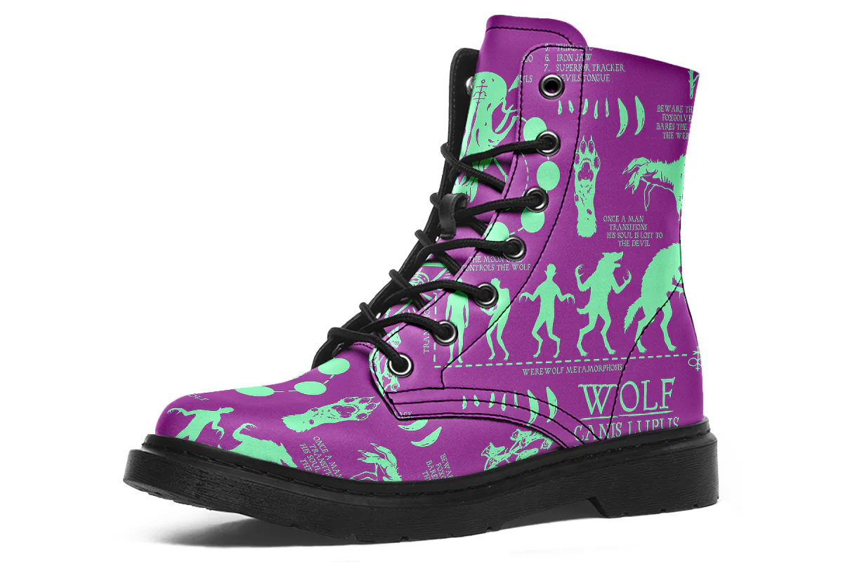 Ultraviolet Wolf Study Boots - Image 4