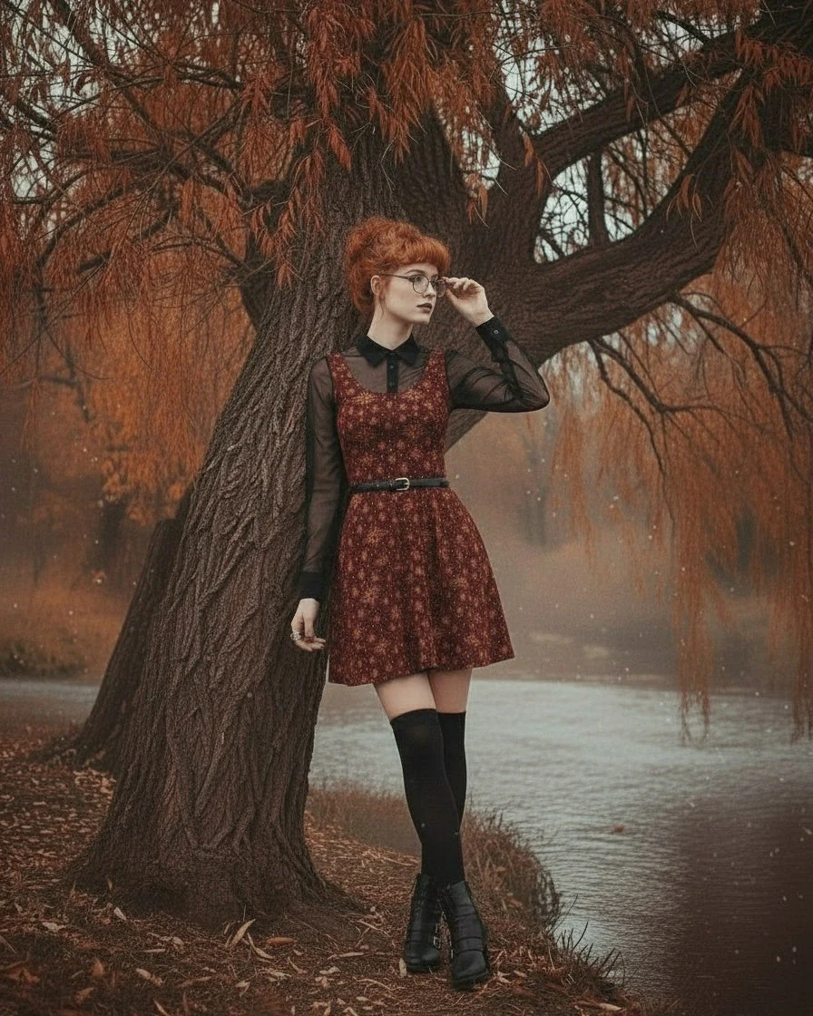 Umbral Wings Skater Dress - Image 3