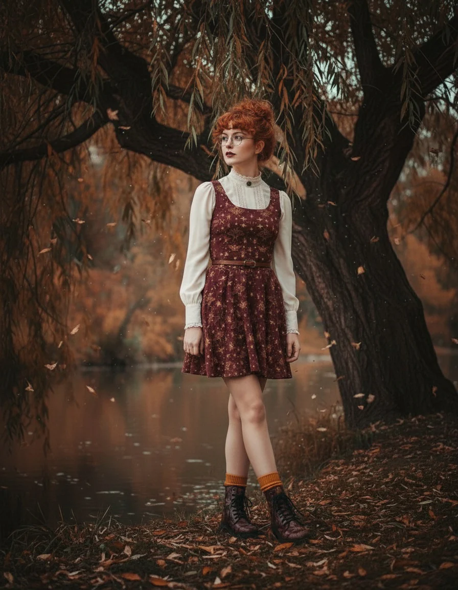 Umbral Wings Skater Dress - Image 6