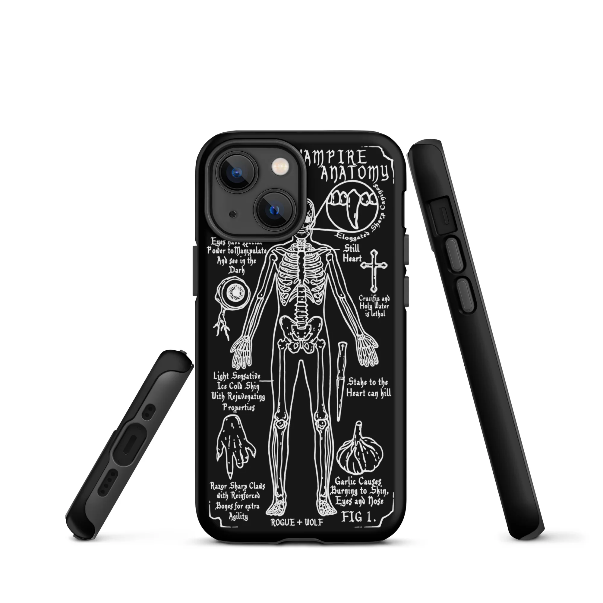 Vampire Anatomy Tough Phone Case for iPhone - Image 10