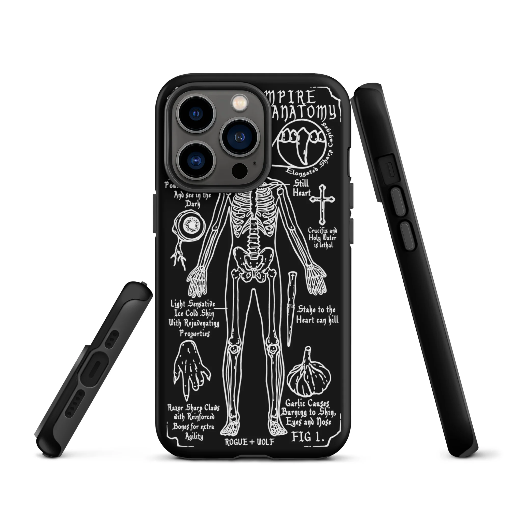 Vampire Anatomy Tough Phone Case for iPhone - Image 12
